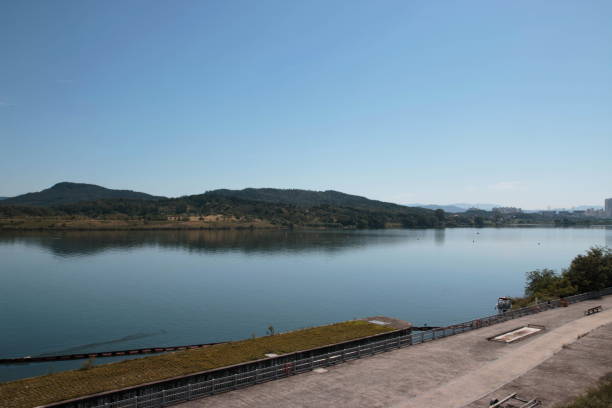 istock Yeoju Namhan River and Yeojubu 1184814251