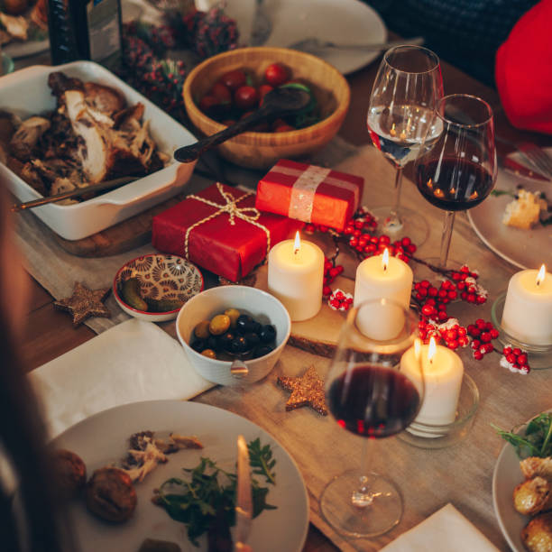 istock During the Christmas dinner at home 1184816195