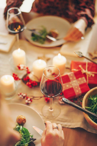 istock During the Christmas dinner at home 1184817823