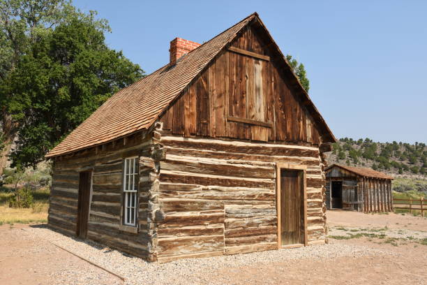 istock wooden butch cassidy house 1184831172