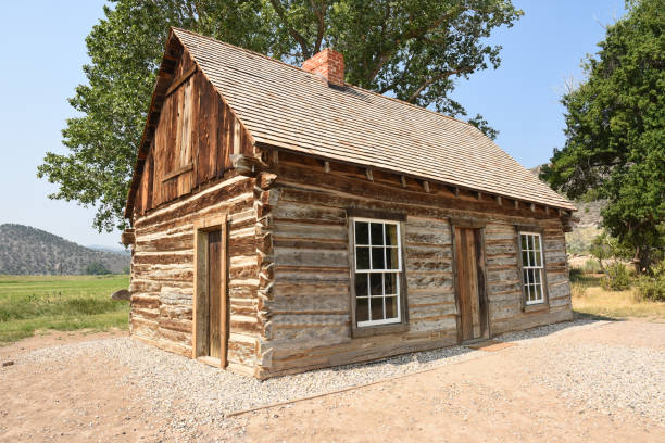 istock wooden butch cassidy house 1184831187