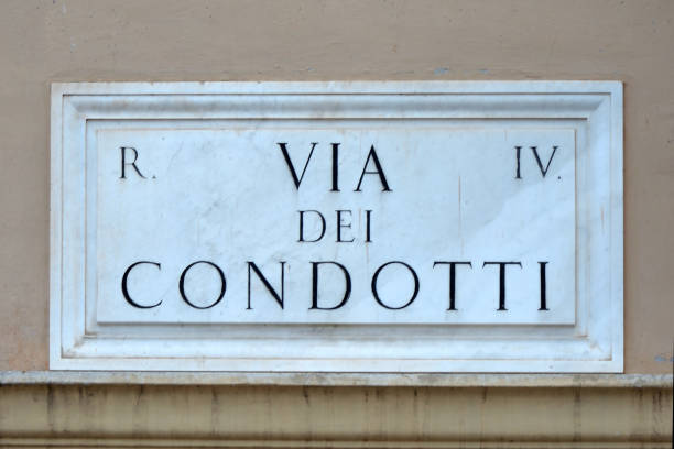 istock Via dei Condotti in Rome - Italy. 1184836505