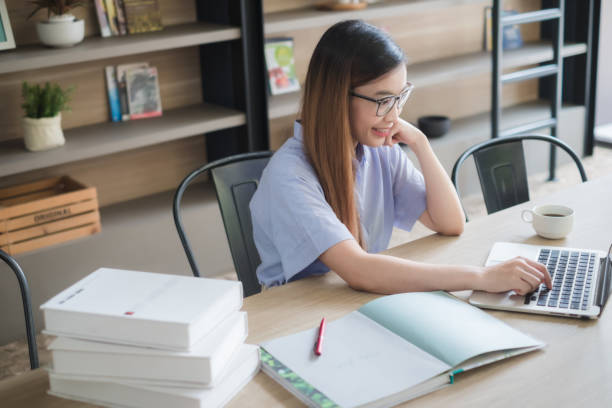 istock Business woman working in office with documents. 1184846472