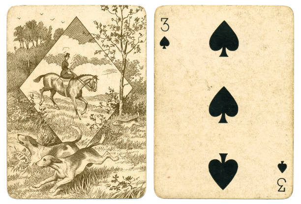 Ace Of Spades Isolated (clipping path included)
