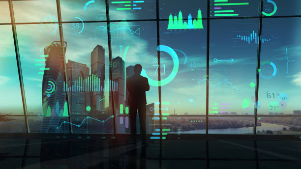 istock A businessman is carefully looking at financial data. 1184849828