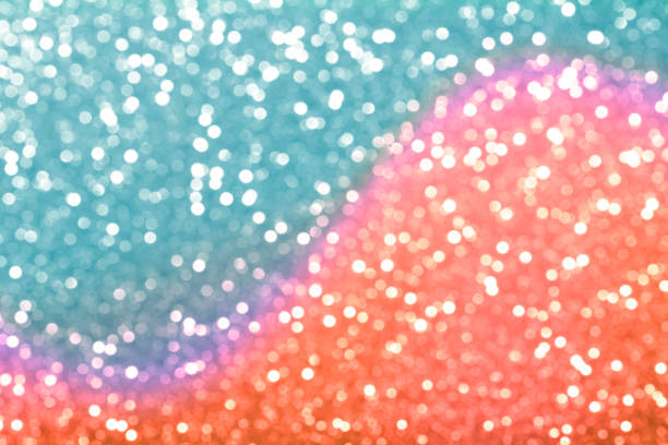 istock Sparkling trend coral abstract background 1184849888