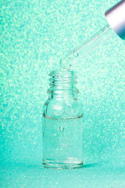 istock Face serum with hyaluronic acid 1184851514