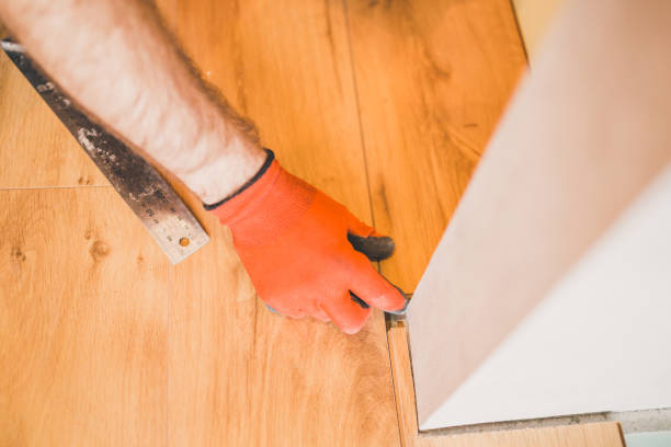 istock A worker installs a laminate floor 1184851830