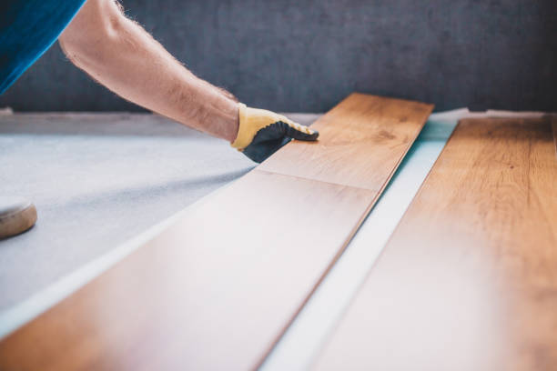istock A worker installs a laminate floor 1184852695