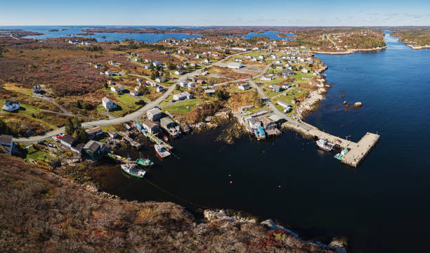 istock Nova Scotian Fishing Village 1184853264