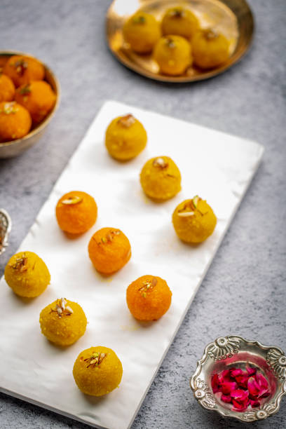 istock Motichoor Laddoo or Laddu for puja in India 1184855708
