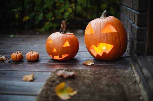 halloween, pumpkin, decoration, orange color,