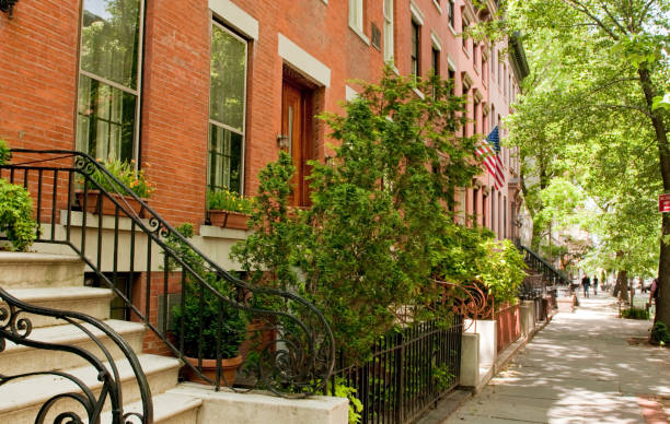 istock Brownstones, Park Slope, Brooklyn, NYC. 1184864393