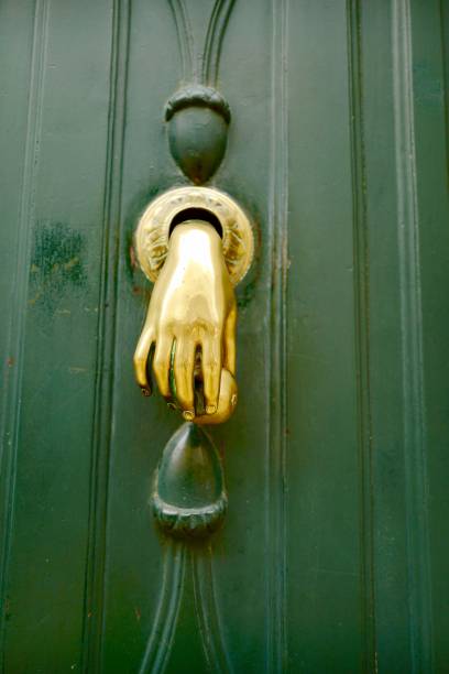 istock Wooden Entry Door 1184870484