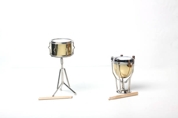 istock kettle-drum and orchestra snare drum isolated on white background 1184870721
