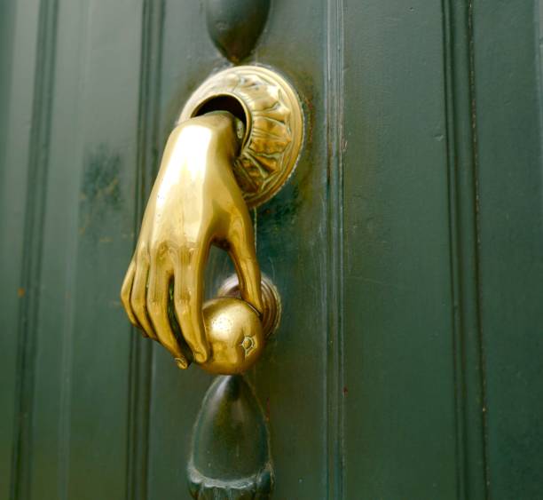 istock Wooden Entry Door 1184871622