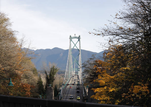 istock Lions Gate Bridge, Vancouver, Canada, Autumn 1184885006