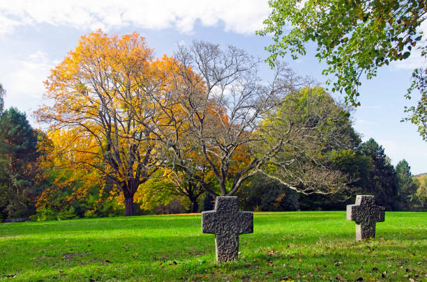 istock Colorful autumn landscape 1184896668