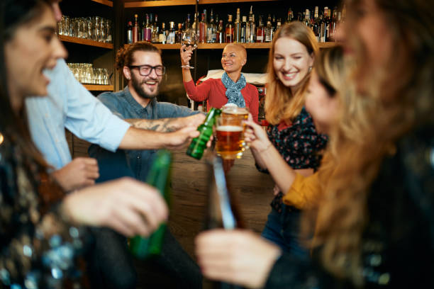 istock Friends toasting with beer. 1184901048