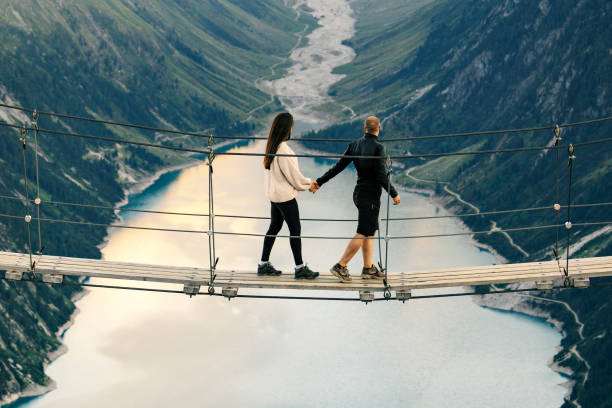 istock Exploration of nature and their love 1184901203