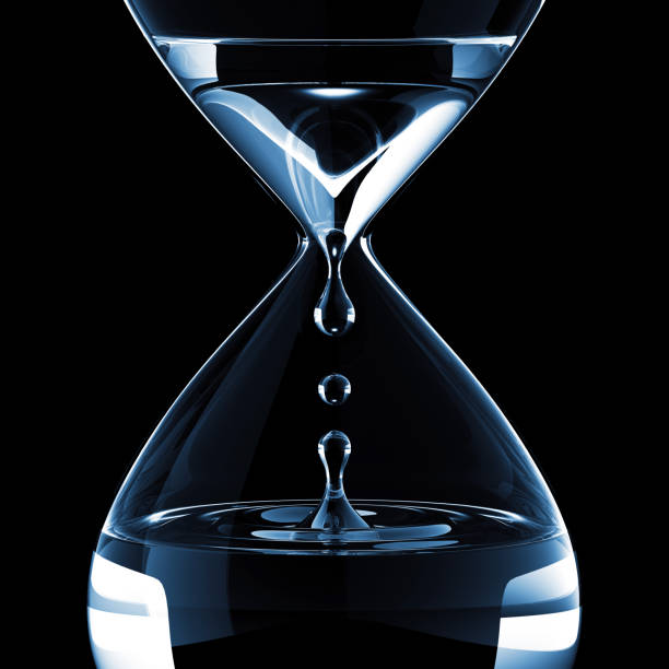 istock Hourglass With Water 1184902222
