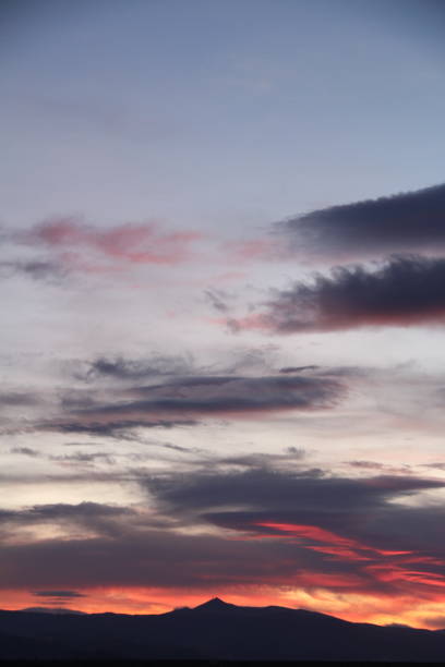 istock Lenticular clouds in Albox, Almeria 1184903449