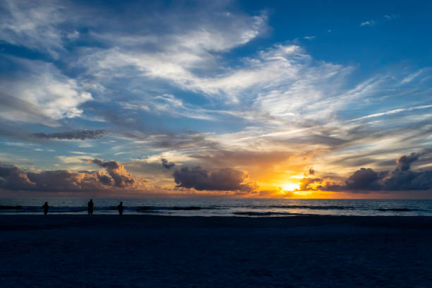 istock Beautiful Sunset on a Beach 1184904534