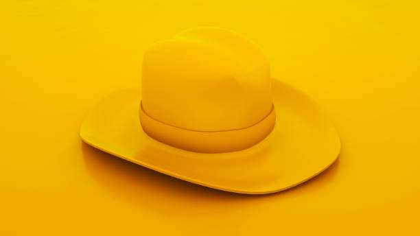 3d render of a cute smiley sphere with victorian top hat