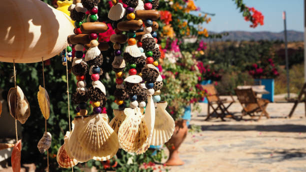 istock Sea shells sold as souvenirs in the streets of Datca 1184911026