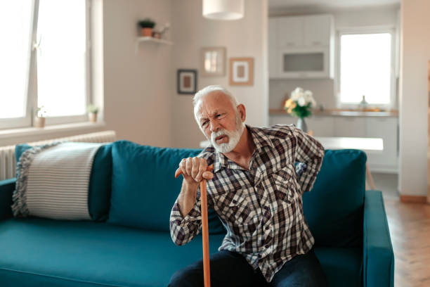 istock Elderly Man suffers from Back Pain 1184912027