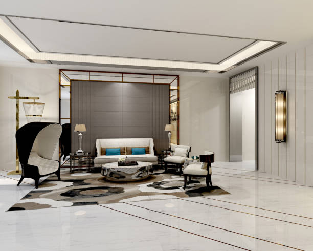 istock 3d render of modern office and working space 1184916747