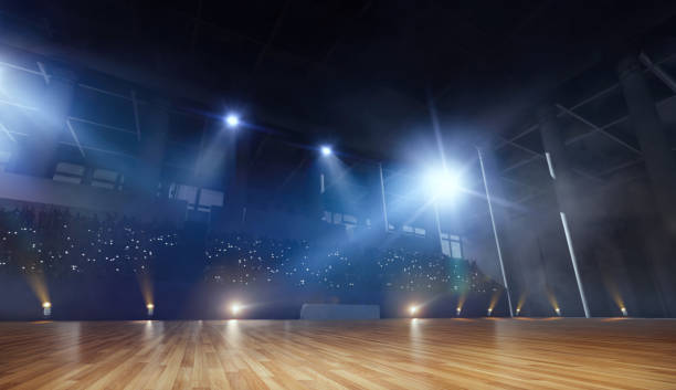 istock 3-D arena for ballroom dancing. 1184917825