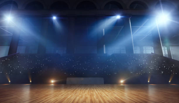 istock 3-D arena for ballroom dancing. 1184917835