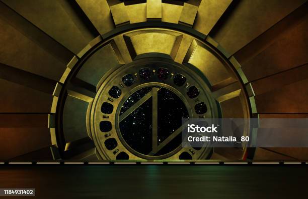 Space Environment Ready For Comp Of Your Characters3d Rendering Stock Photo - Download Image Now