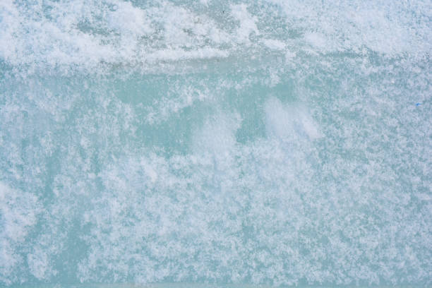 Abstract frozen water.Ice texture winter background