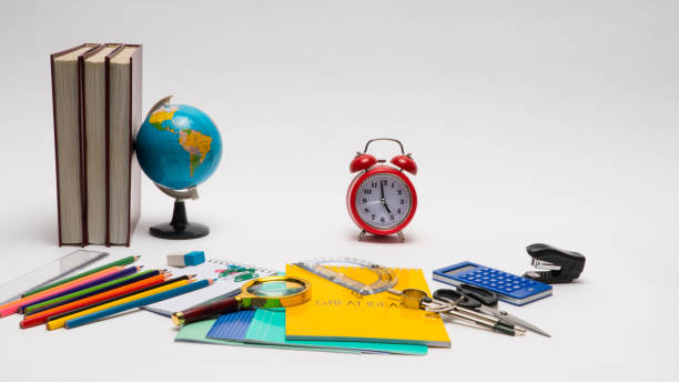 istock school supplies on white background 1184965490