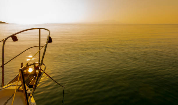 Sea from Yacht bow