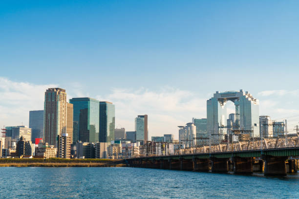 istock Wide cityscape of Osaka 1184974167