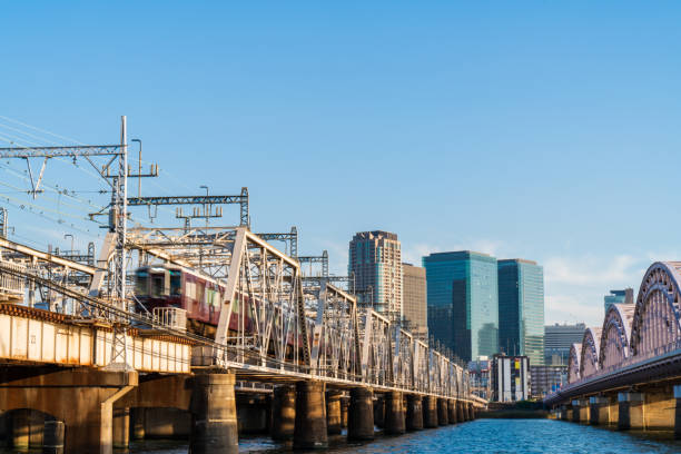 istock Wide cityscape of Osaka 1184974172