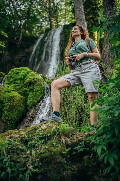 istock Biologist in nature 1184978226