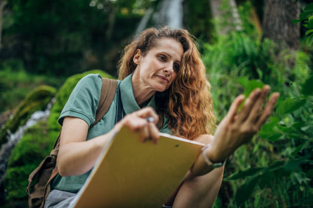 istock Female Biologist Doing Research 1184979273