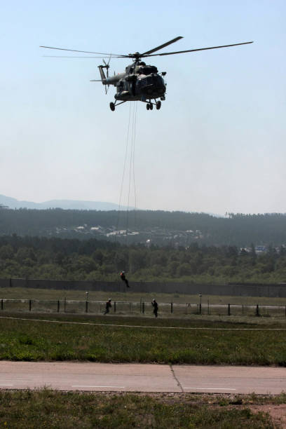 istock Firefighters training at the airport 1184980307