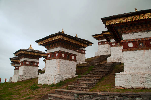 istock Stupas in Dochula pass, Bhutan 1184985436