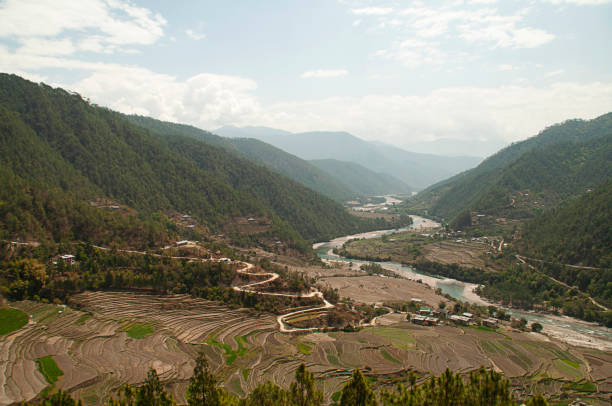 istock Beautiful landscape, Punakha District, Bhutan 1184985451
