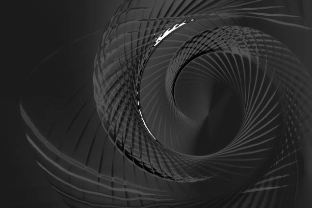 istock Colorful spiral abstract circular rotating spiral 1184986688