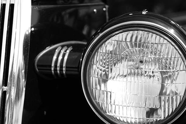 istock The old vintage black car 118498804