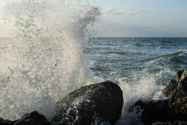istock the storm begins at sea. 1185002029