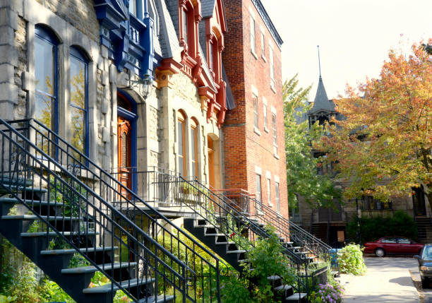 istock Brownstones, Montreal, Canada. 1185003080