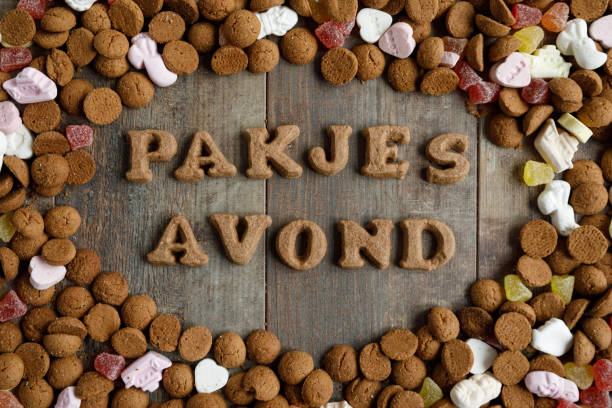 istock Dutch mixed candy and pepernoten eaten during Sinterklaas feast 1185004887