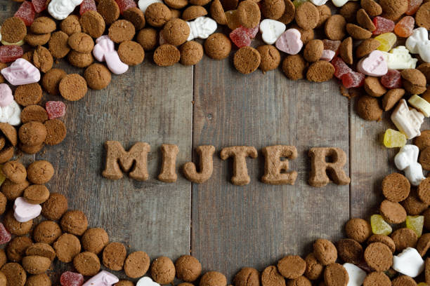 istock Dutch mixed candy and pepernoten eaten during Sinterklaas feast 1185005670